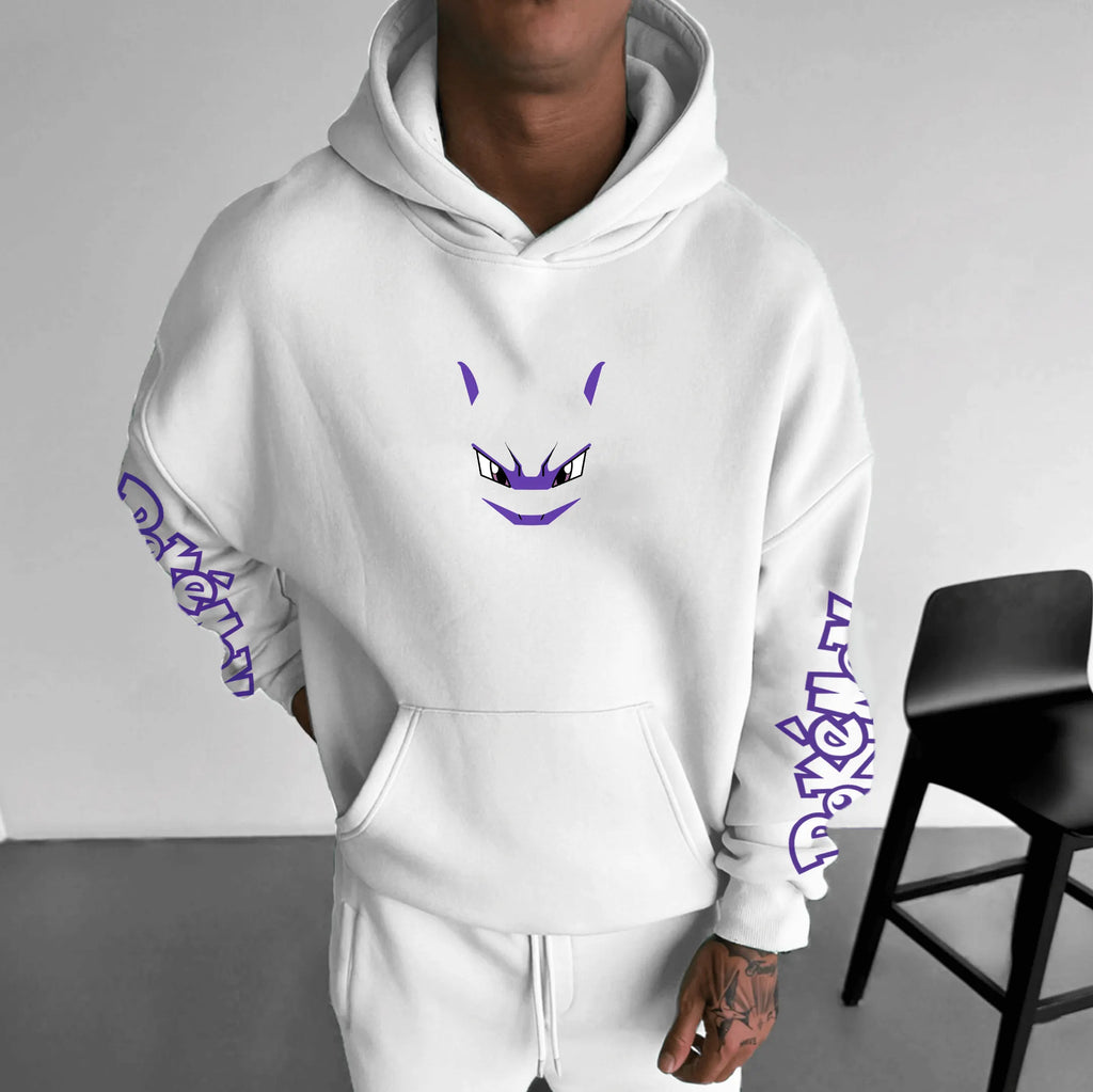 PKM-Unisex Anime Graphic Streetwear Vintage Hoodie