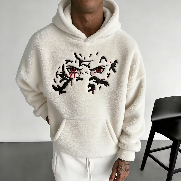 NINDO Unisex Sherpa Hoodie