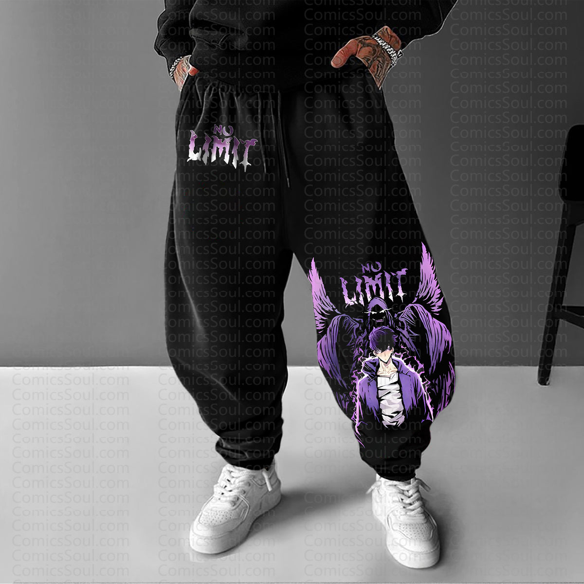SL-Unisex Anime Inspired Vintage Pants