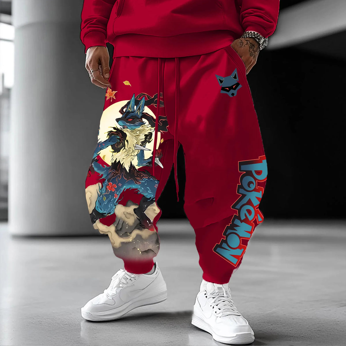 PKM-Unisex Casual Anime Streetwear Pants