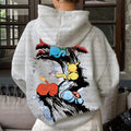 PKM-Anime Inspired Vintage Hoodie