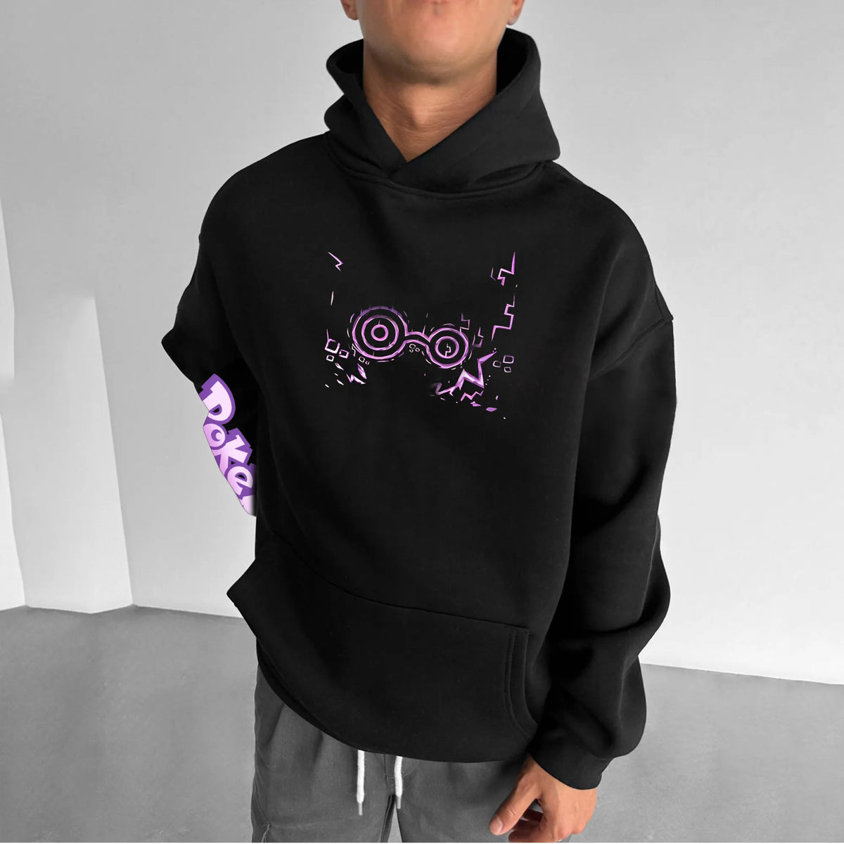 PKM-Unisex Anime Graphic Streetwear Vintage Hoodie