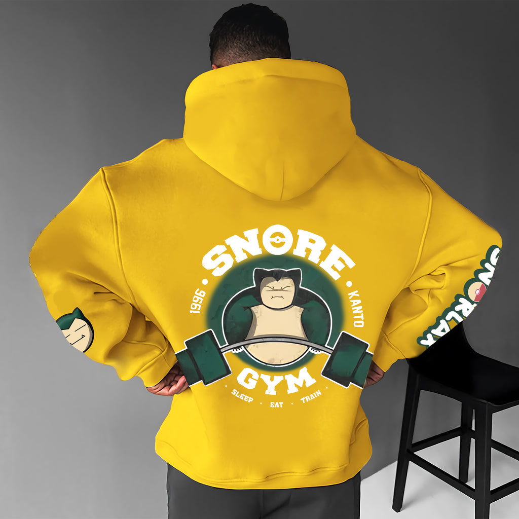 PKM-Unisex Anime Graphic Streetwear Vintage Hoodie