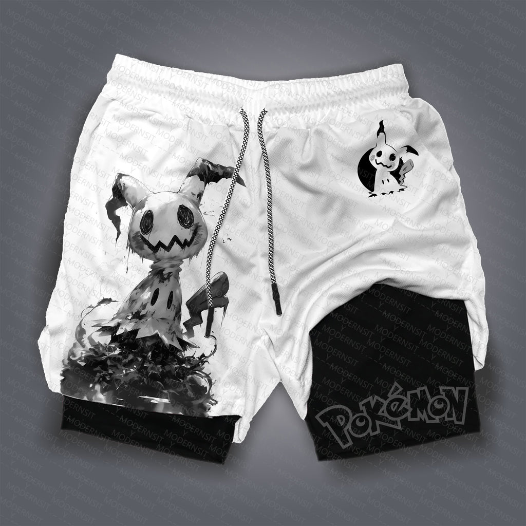 PKM-Unisex Casual Anime Streetwear Shorts