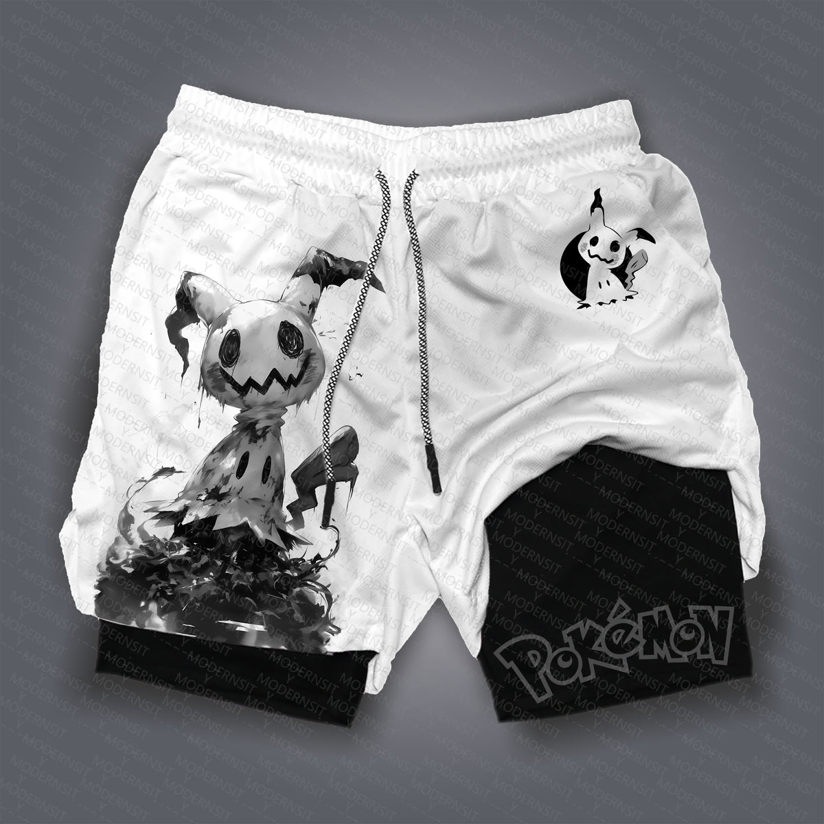 PKM-Unisex Casual Anime Streetwear Shorts