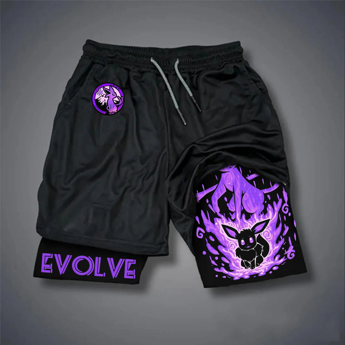 PKM-Unisex Casual Anime Streetwear Shorts