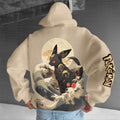 PKM-Unisex Anime Graphic Streetwear Vintage Hoodie
