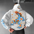 PKM-Unisex Anime Graphic Streetwear Vintage Hoodie