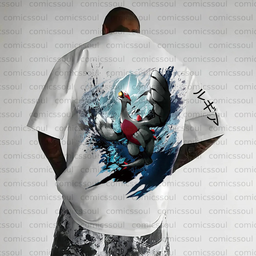 PKM-Unisex Anime Inspired Vintage T-Shirt