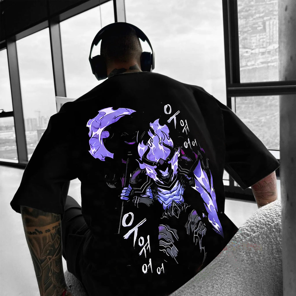 SL-Unisex Anime Inspired Vintage T-Shirt