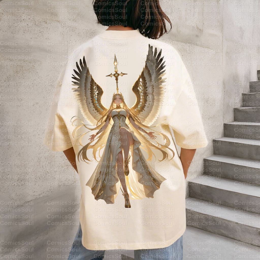PKM-"Angel Number 888" Anime Inspired Vintage T-Shirt
