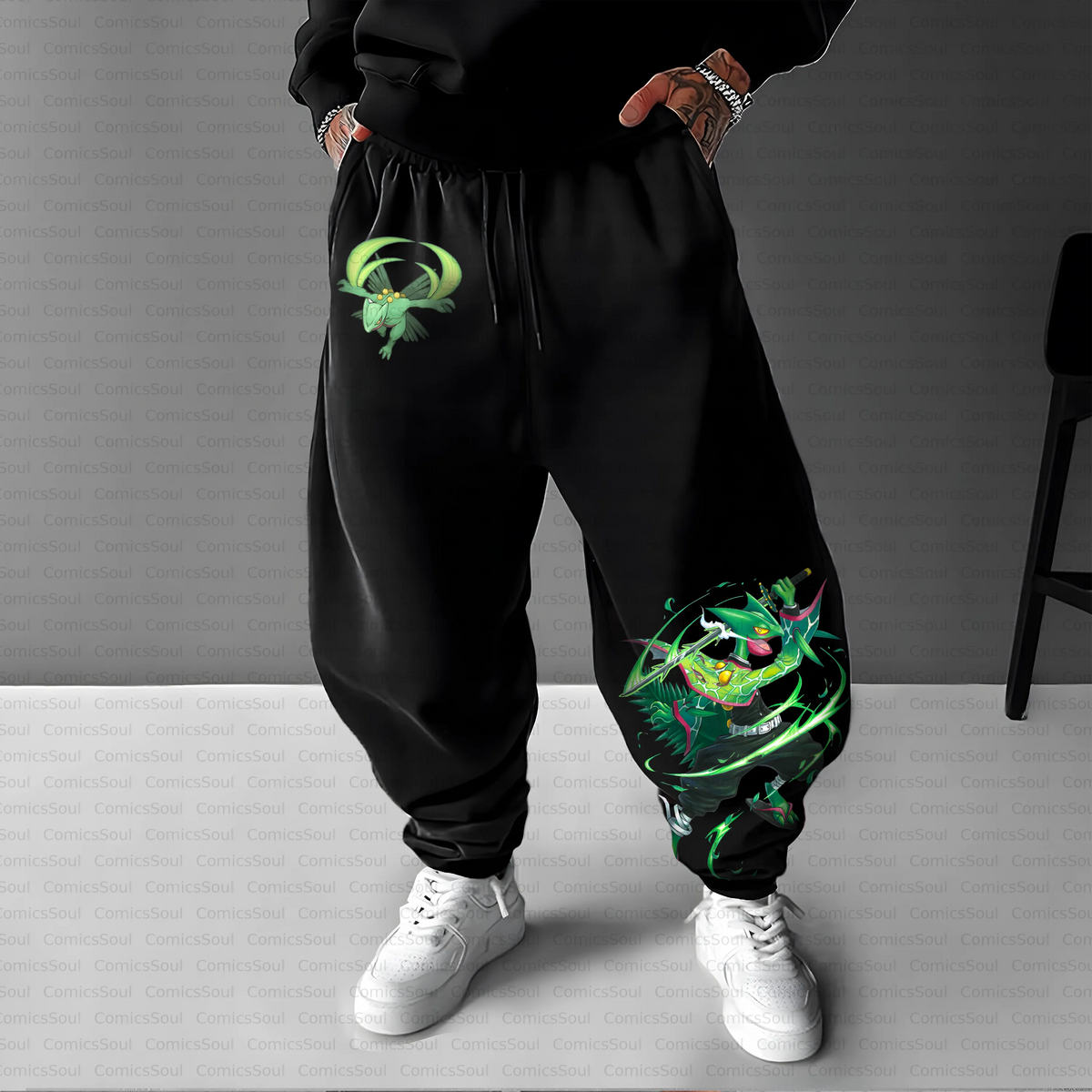 PKM-Unisex Casual Anime Streetwear Pant