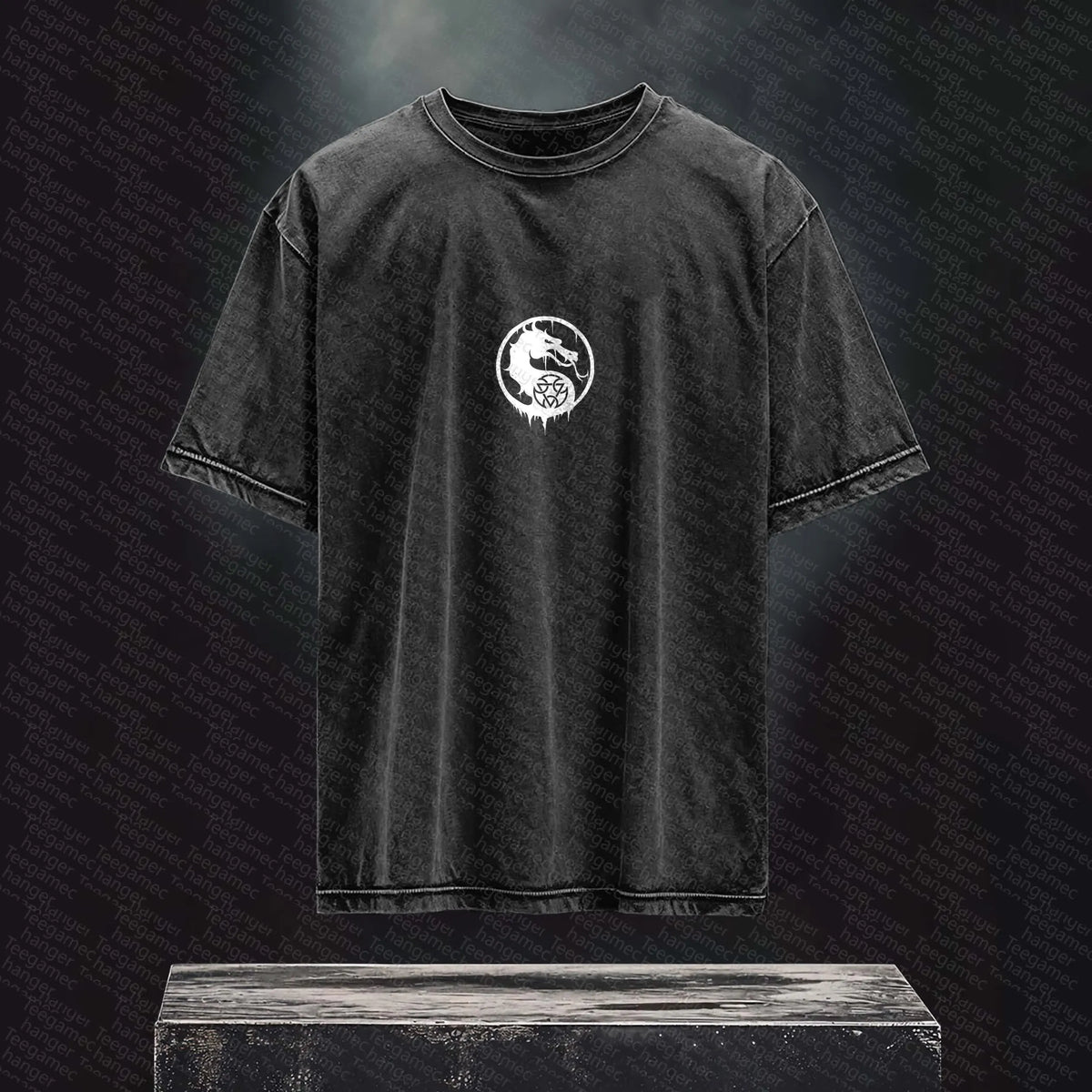 MK-Unisex  Inspired Vintage Washed T-Shirt