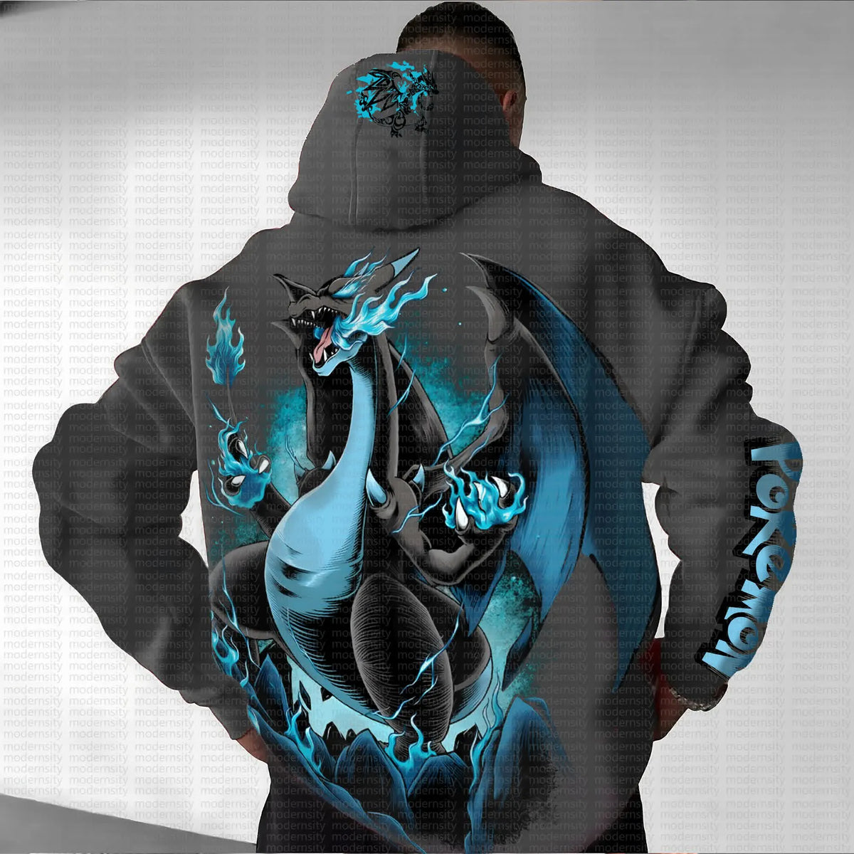 PKM-Unisex Anime Graphic Streetwear Vintage Hoodie