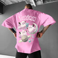 PKM-Unisex Anime Inspired Vintage T-Shirt