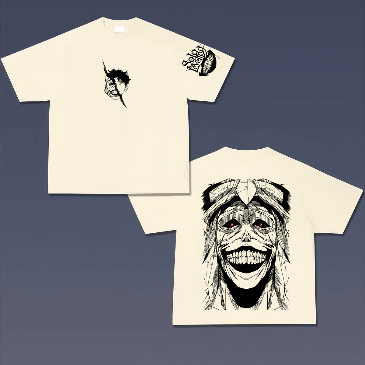SL-Unisex Anime Inspired Vintage T-Shirt