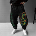 PKM-Unisex Anime Inspired Vintage Pants