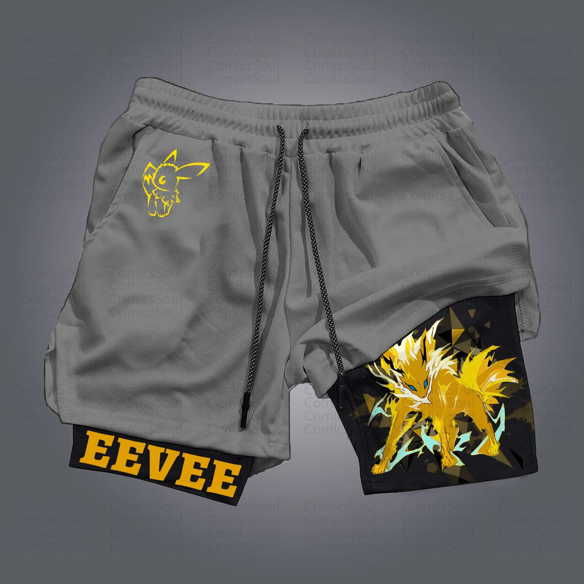 PKM-Unisex Casual Anime Streetwear Shorts