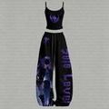 SL-Top & Elasticated Trousers Two-Piece Set