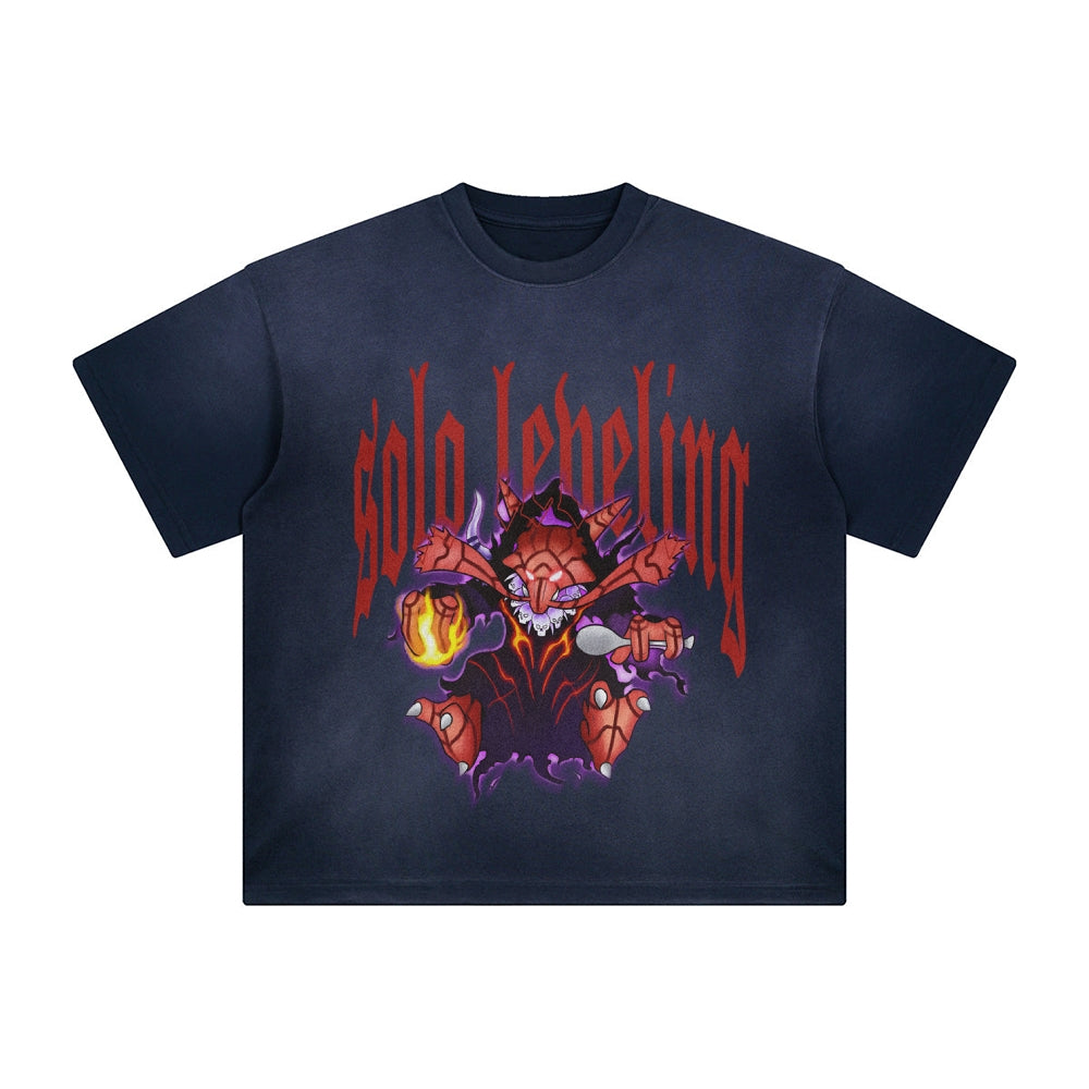 SL-Unisex Anime Inspired Vintage T-Shirt
