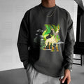 PKM-Unisex Anime Graphic Streetwear Vintage long-sleeved T-shirt