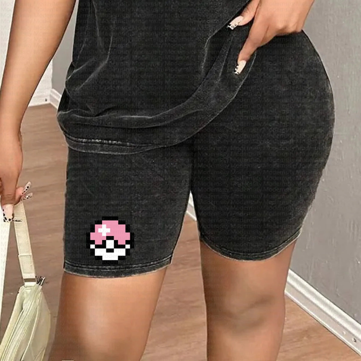 PKM-Anime High Quality Washed Shorts