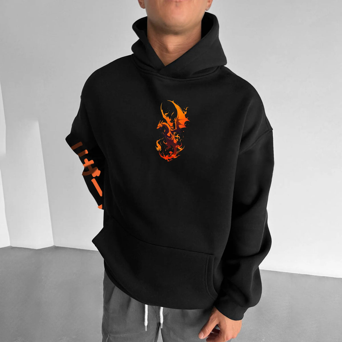 PKM-Unisex Anime Graphic Streetwear Vintage Hoodie