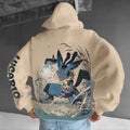 PKM-Unisex Anime Graphic Streetwear Vintage Hoodie