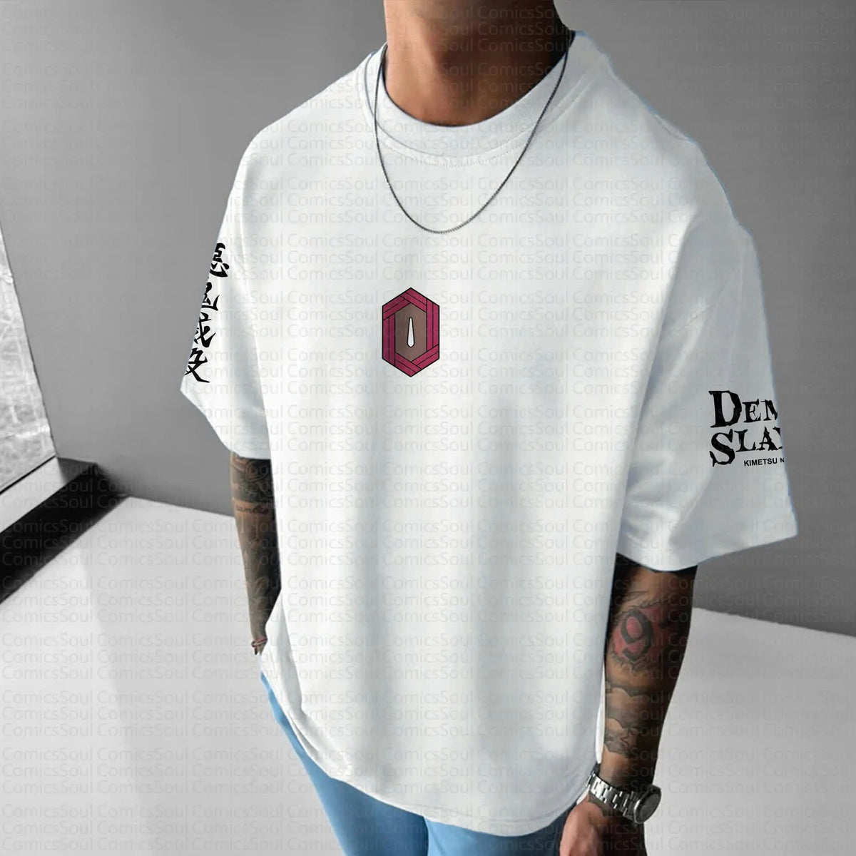 PKM-Unisex Anime Inspired Vintage T-Shirt