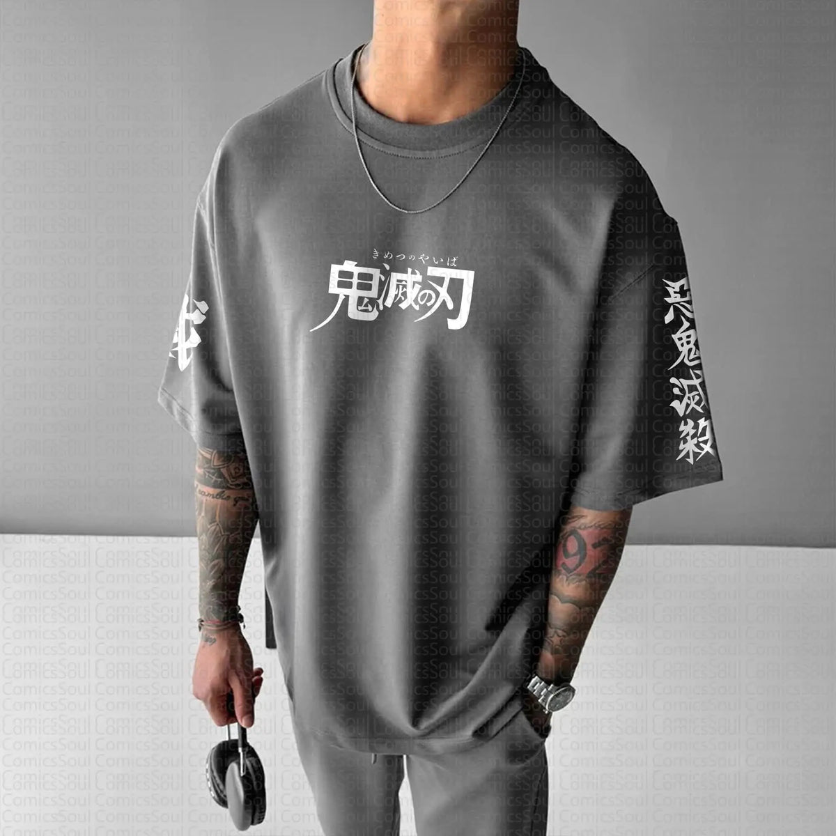 PKM-Unisex Anime Inspired Vintage T-Shirt