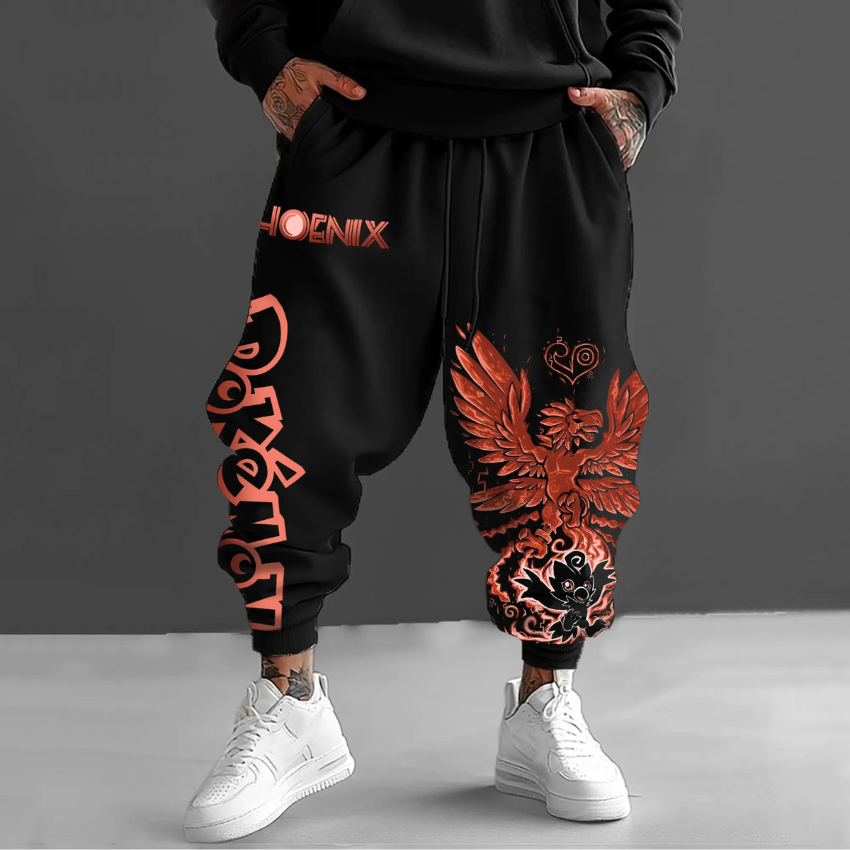 PKM-Unisex Casual Anime Streetwear Pants