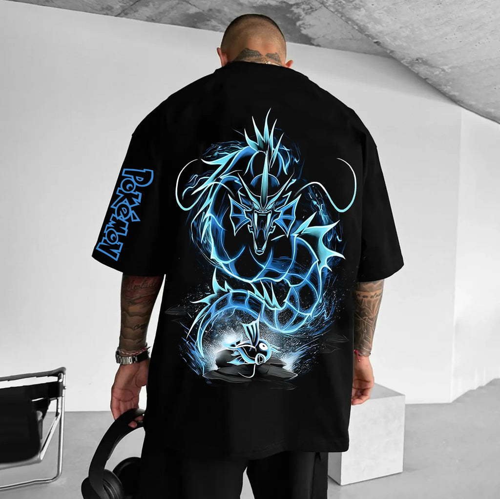PKM-Unisex Anime Inspired Vintage T-Shirt