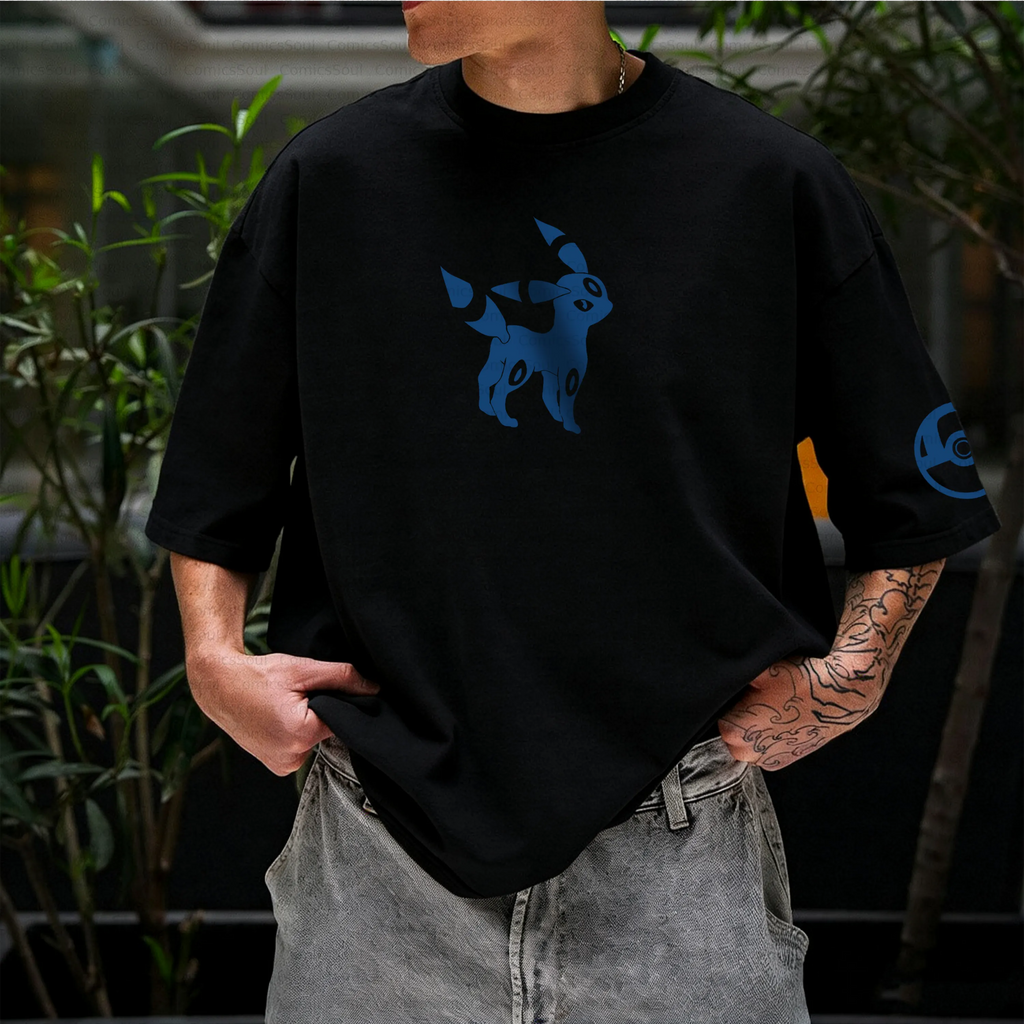 PKM-Unisex Anime Inspired Vintage T-Shirt