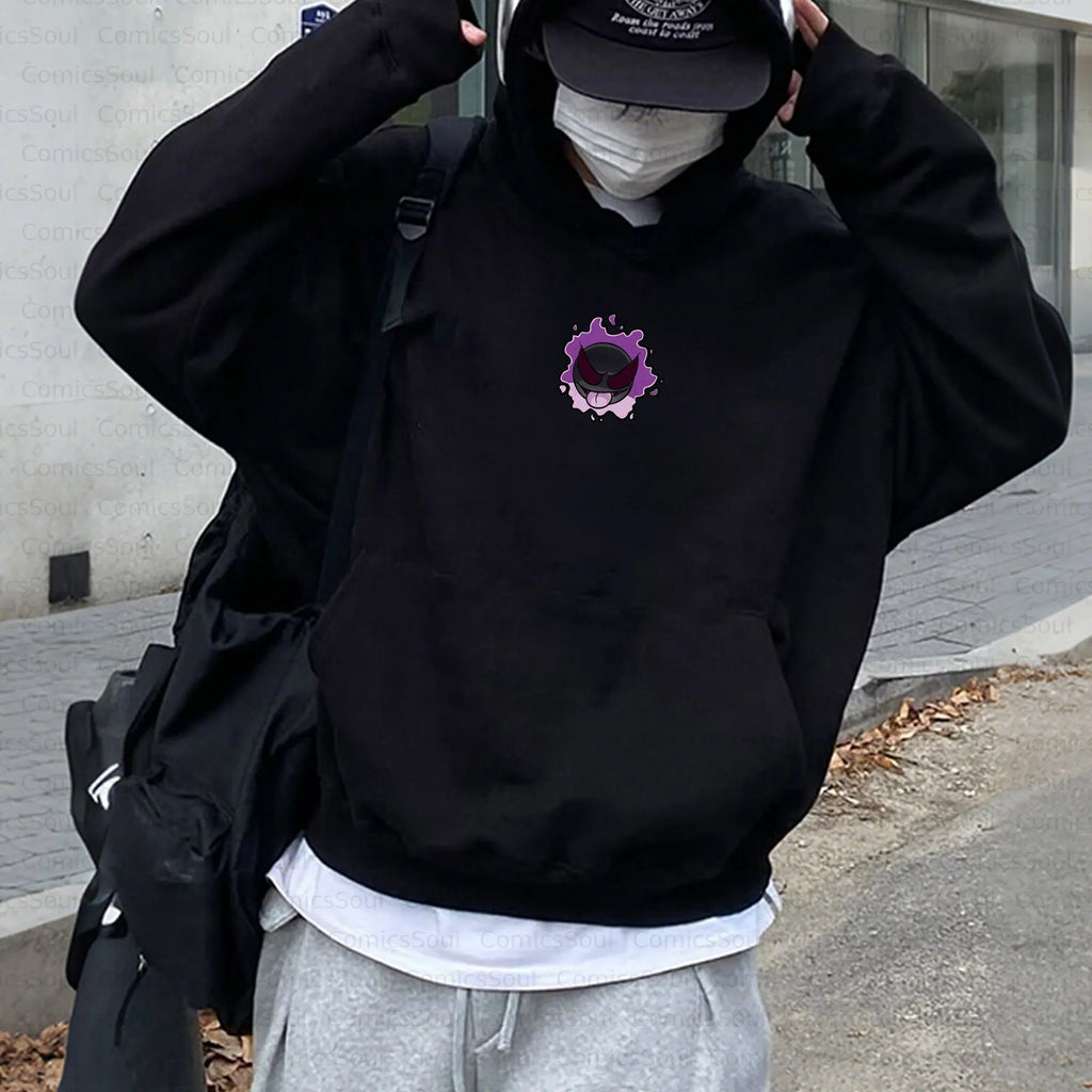 PKM-Unisex Anime Inspired Vintage Plush Hoodie