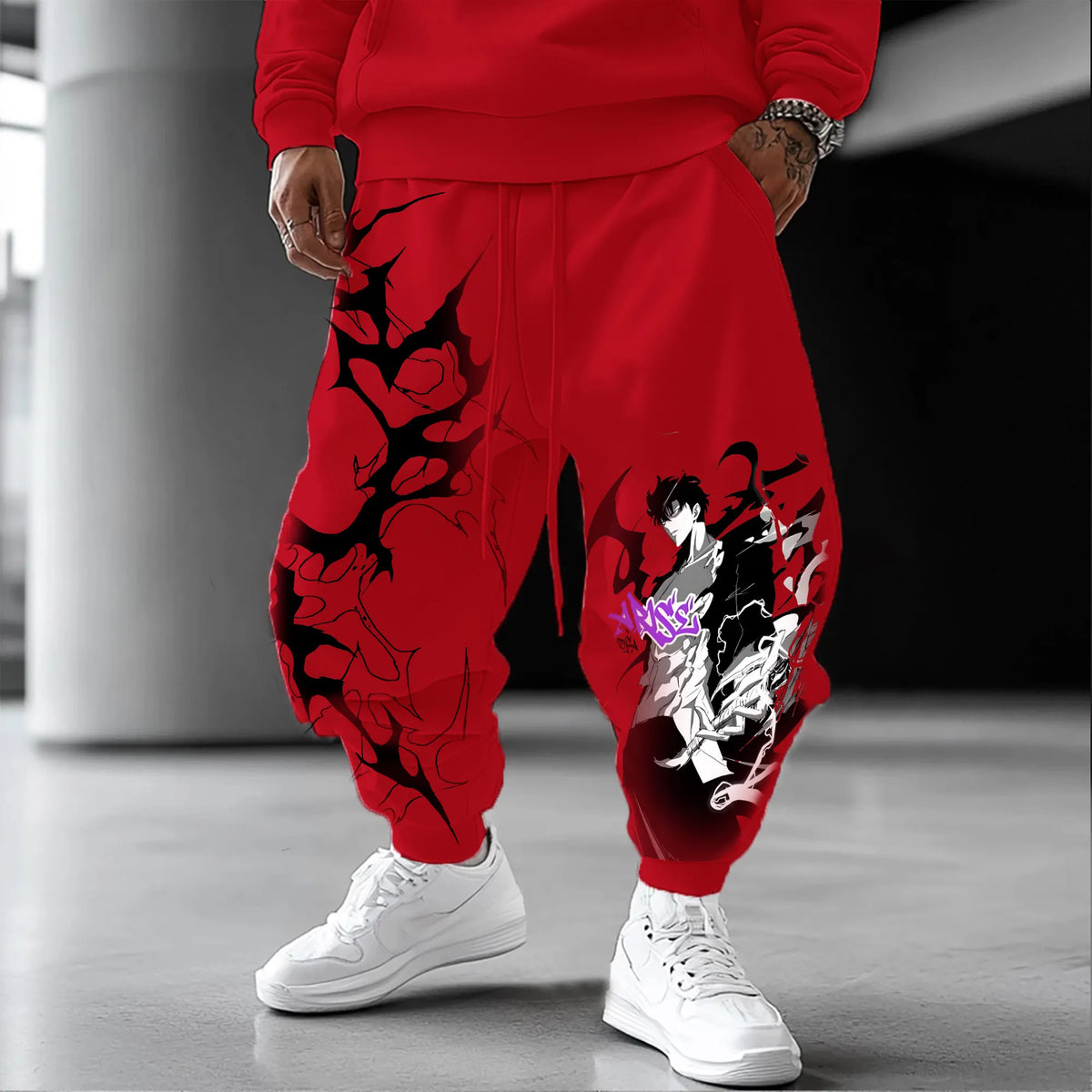 SL-Unisex Casual Anime Streetwear Pants