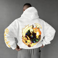 PKM-Unisex Anime Graphic Streetwear Vintage Plush Hoodie