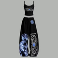 Dragon Ball The Apothecary Diaries T-Shirt Elasticated Trousers Two-Piece Set