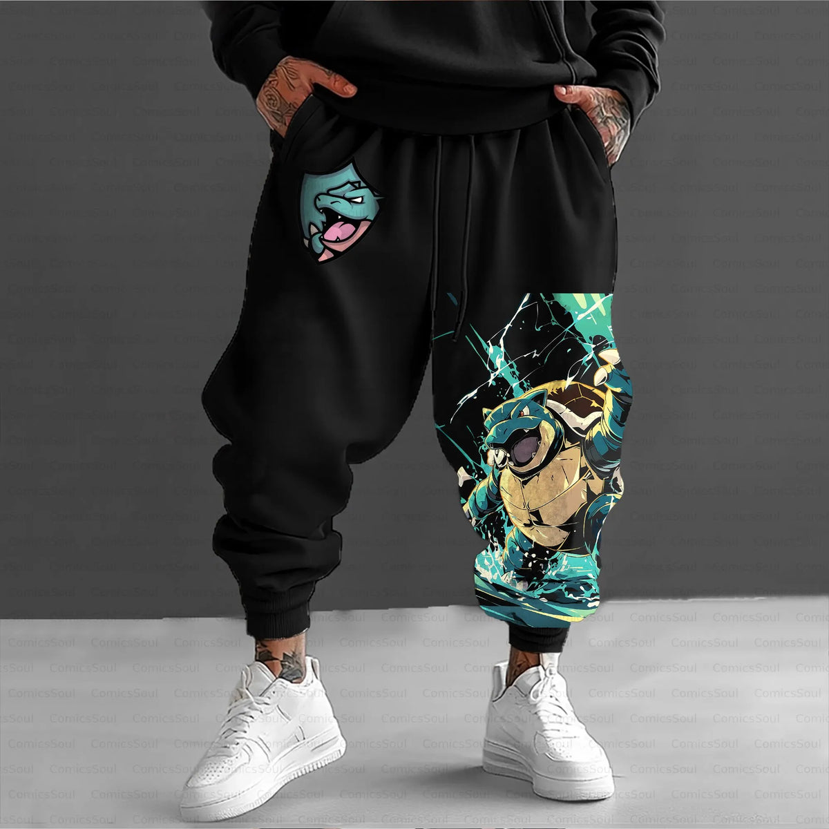 PKM-Unisex Casual Anime Streetwear Pant
