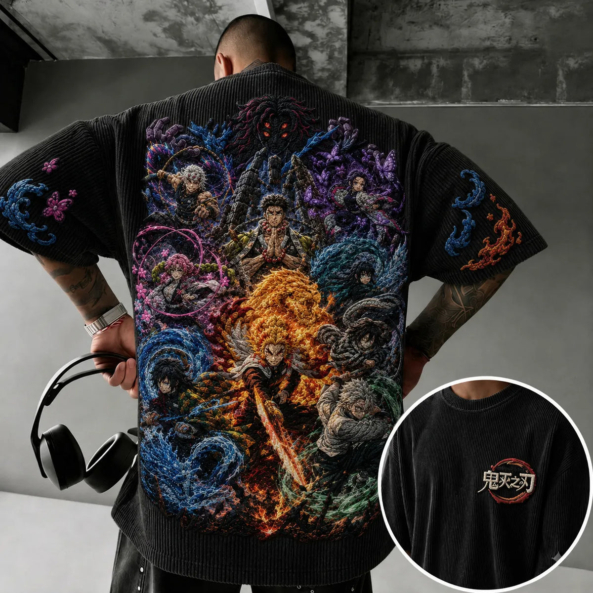 KNY Vintage Anime Print T-shirt