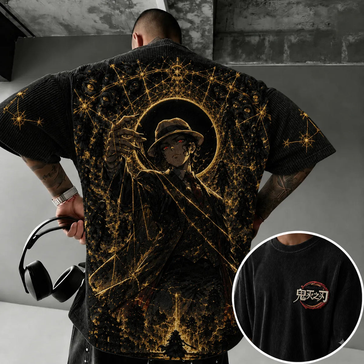 KNY Vintage Anime Print T-shirt