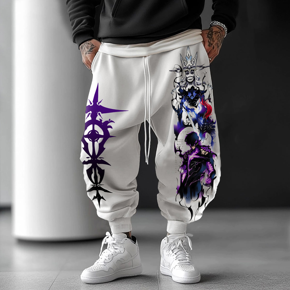SL-Unisex Casual Anime Streetwear Pants