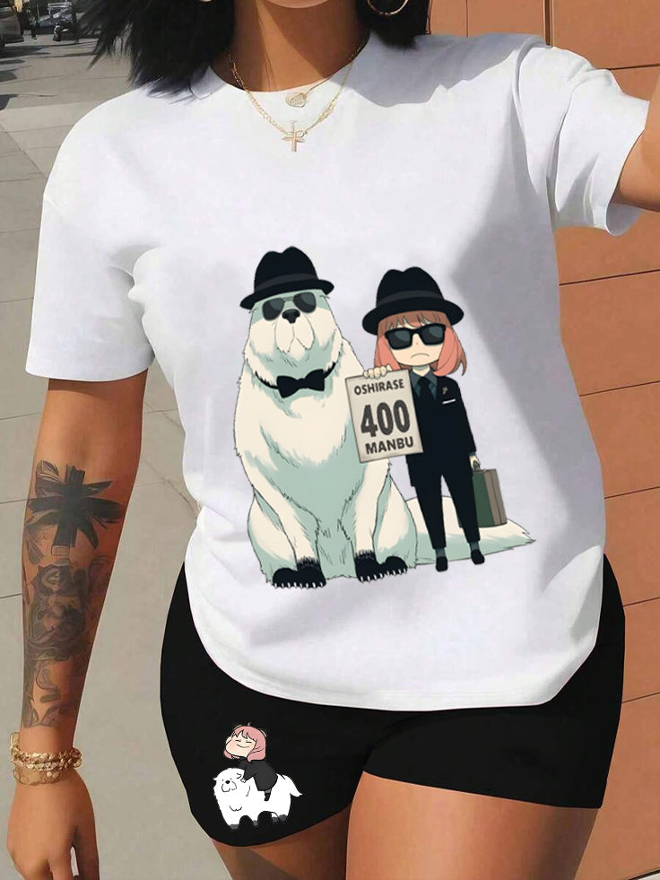 PKM-"SPY×FAMILY" Anime Inspired Vintage T-Shirt