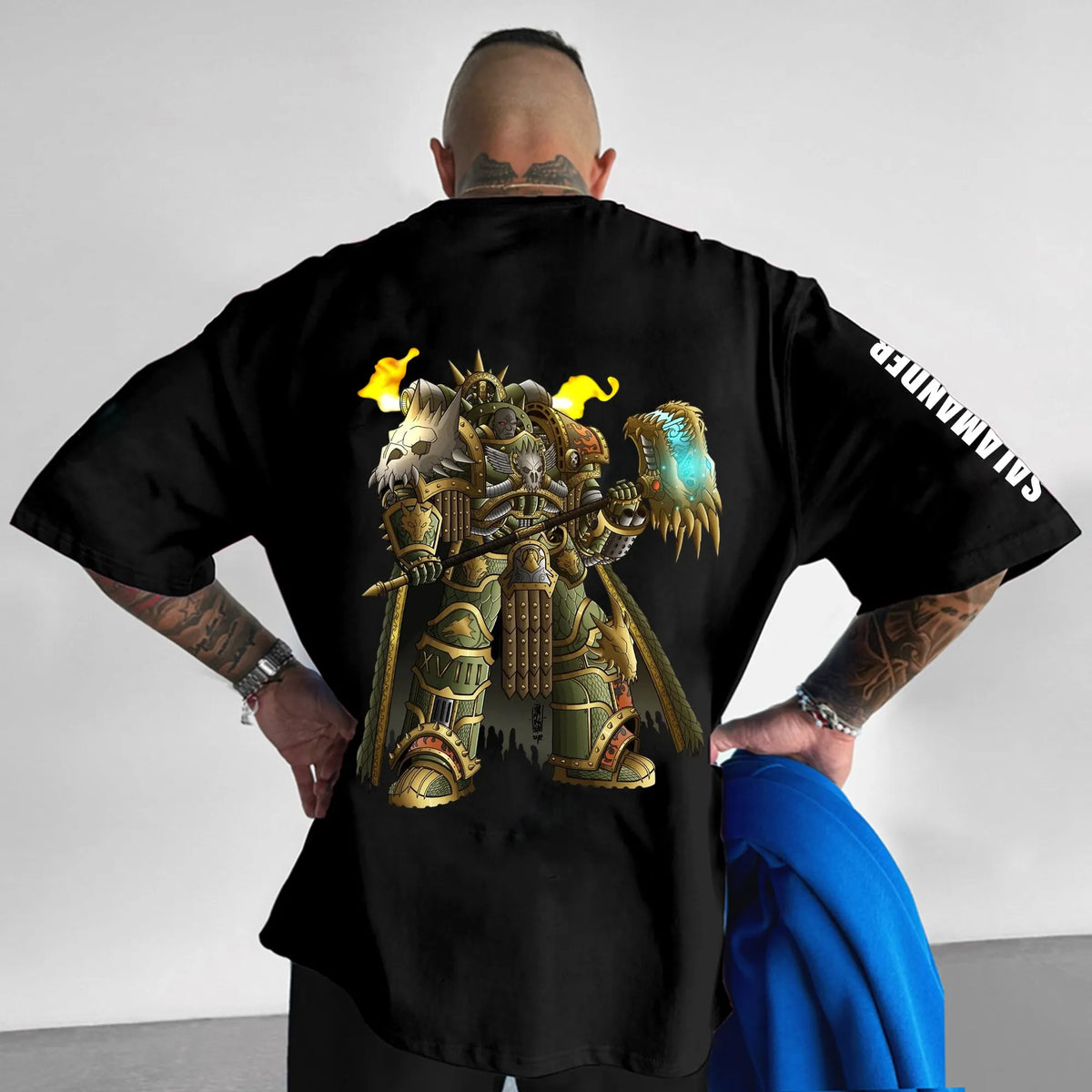 Salamanders-Unisex  "  WH40K" Game Inspired Vintage T-Shirt