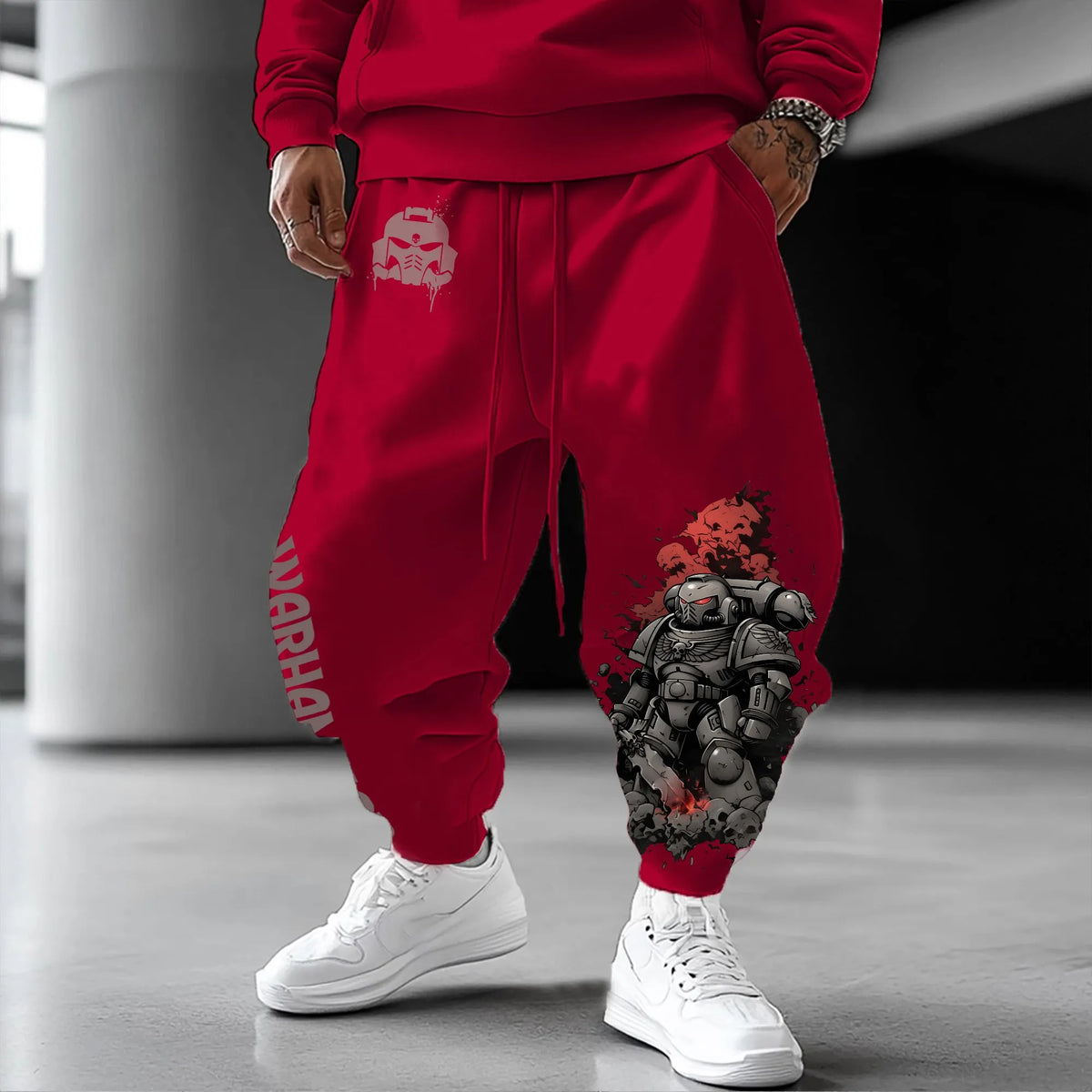 Unisex Game Inspired Vintage Pants丨WH40K