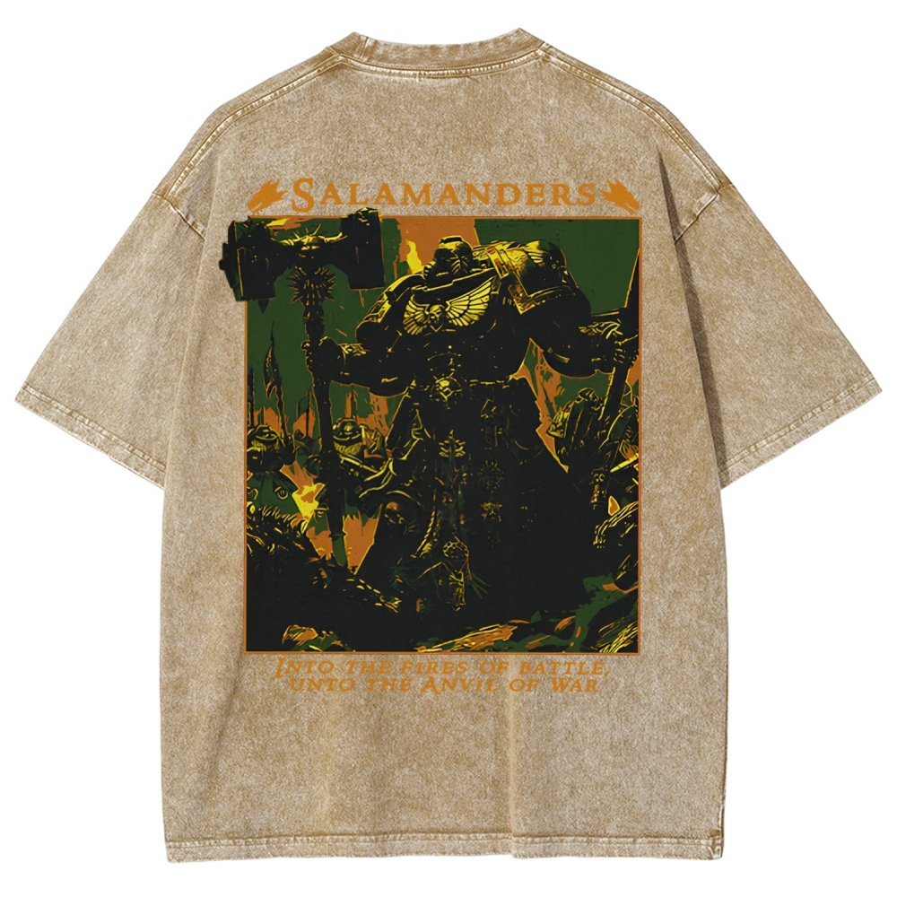 Unisex Fit Washed T-Shirt 2508020355丨WH40K
