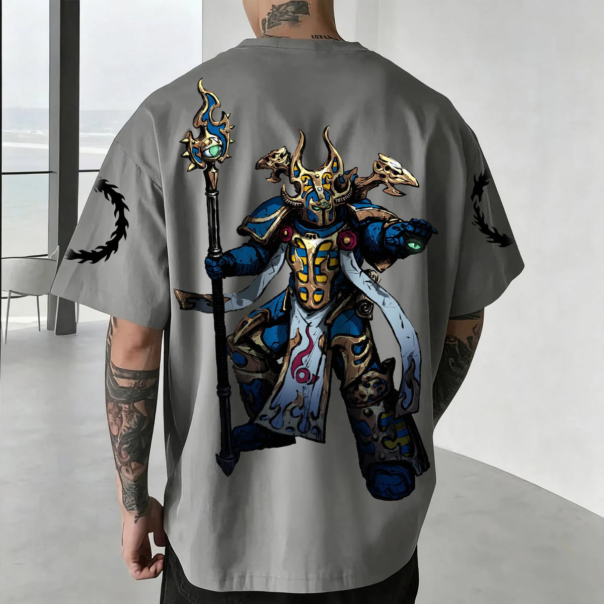Unisex Anime Inspired Vintage T-Shirt | WH40K