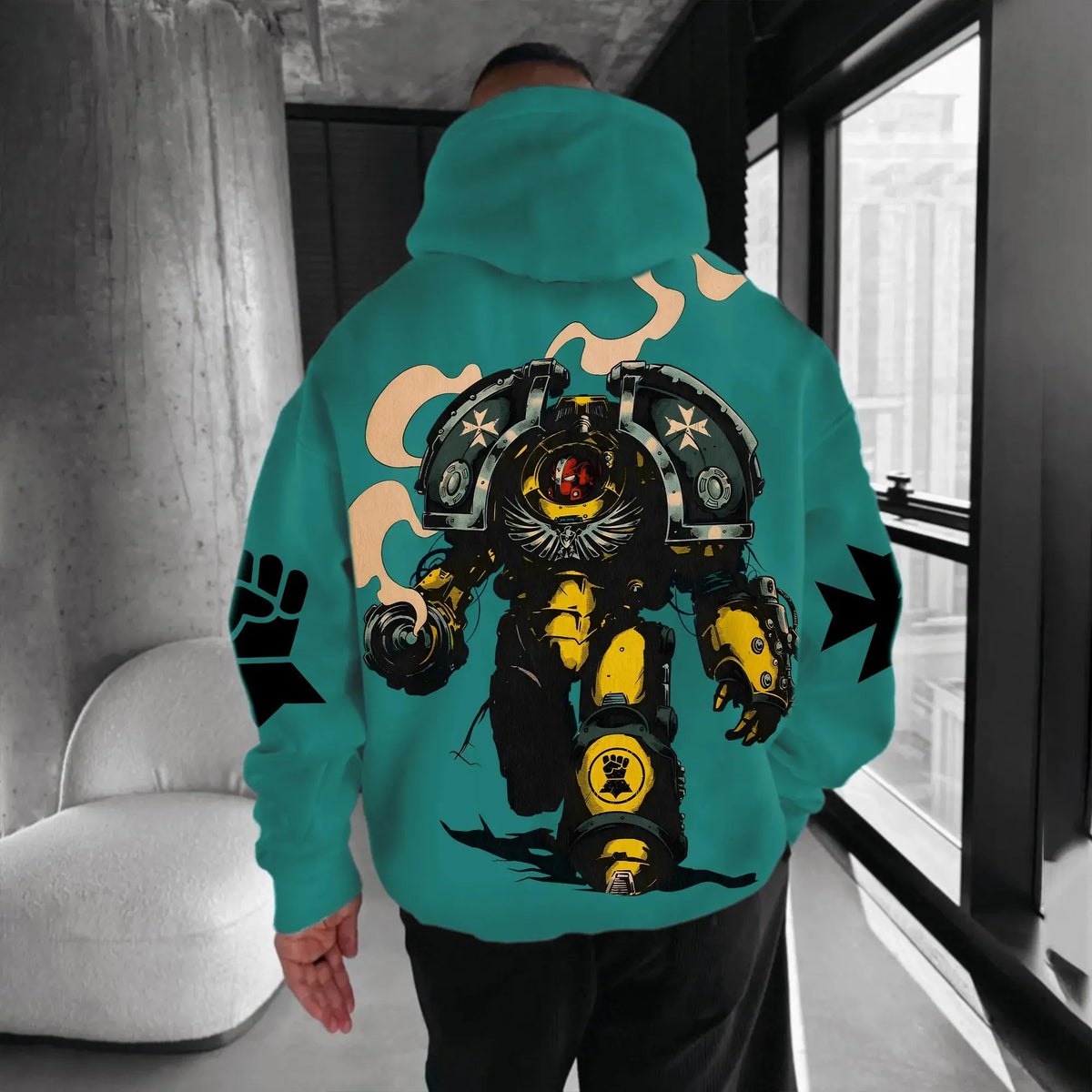 Unisex Anime Graphic Streetwear Vintage Hoodie| WH40K