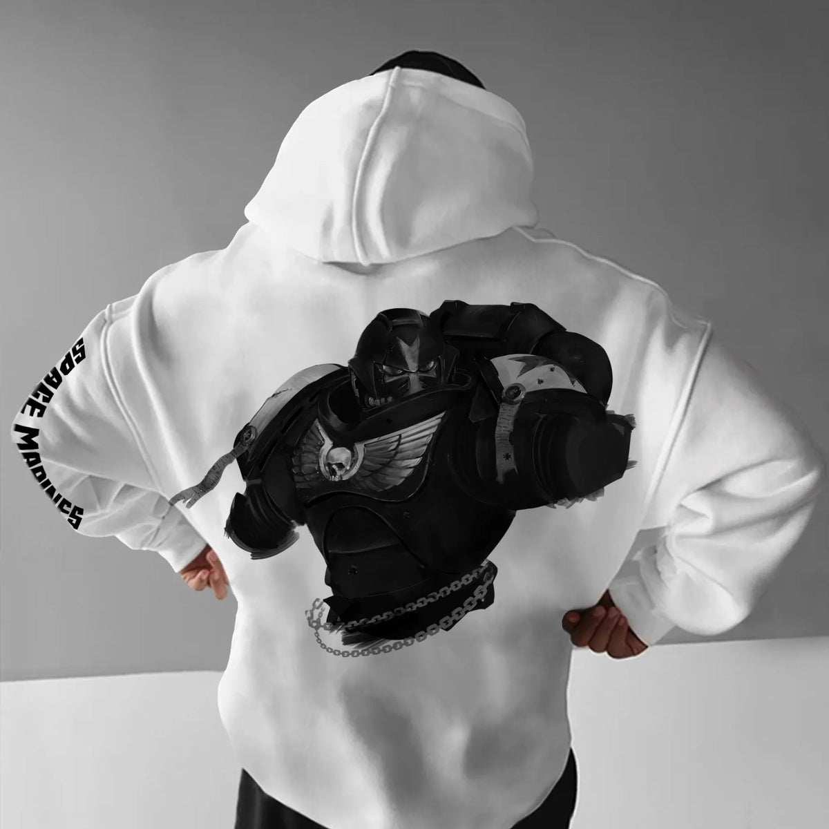 WH40K Game  Streetwear Vintage Plush Hoodie
