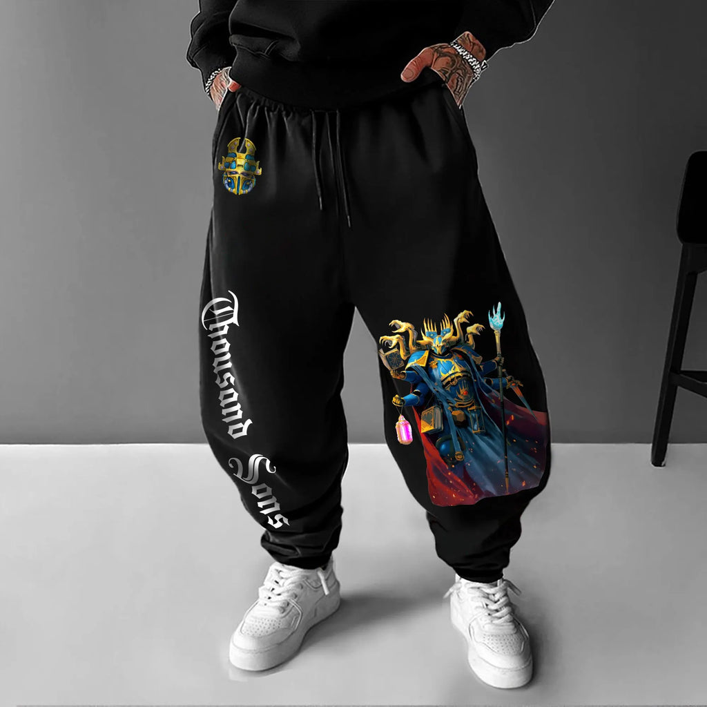 Unisex Anime Inspired Vintage Pants| WH40K