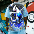 PKM-Unisex Anime Inspired Vintage T-Shirt